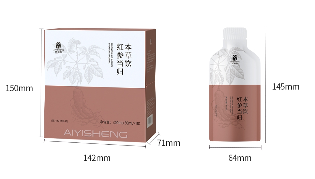 4 AiYiSheng Red Ginseng and Angelica Sinensis Herbal Drink.jpg